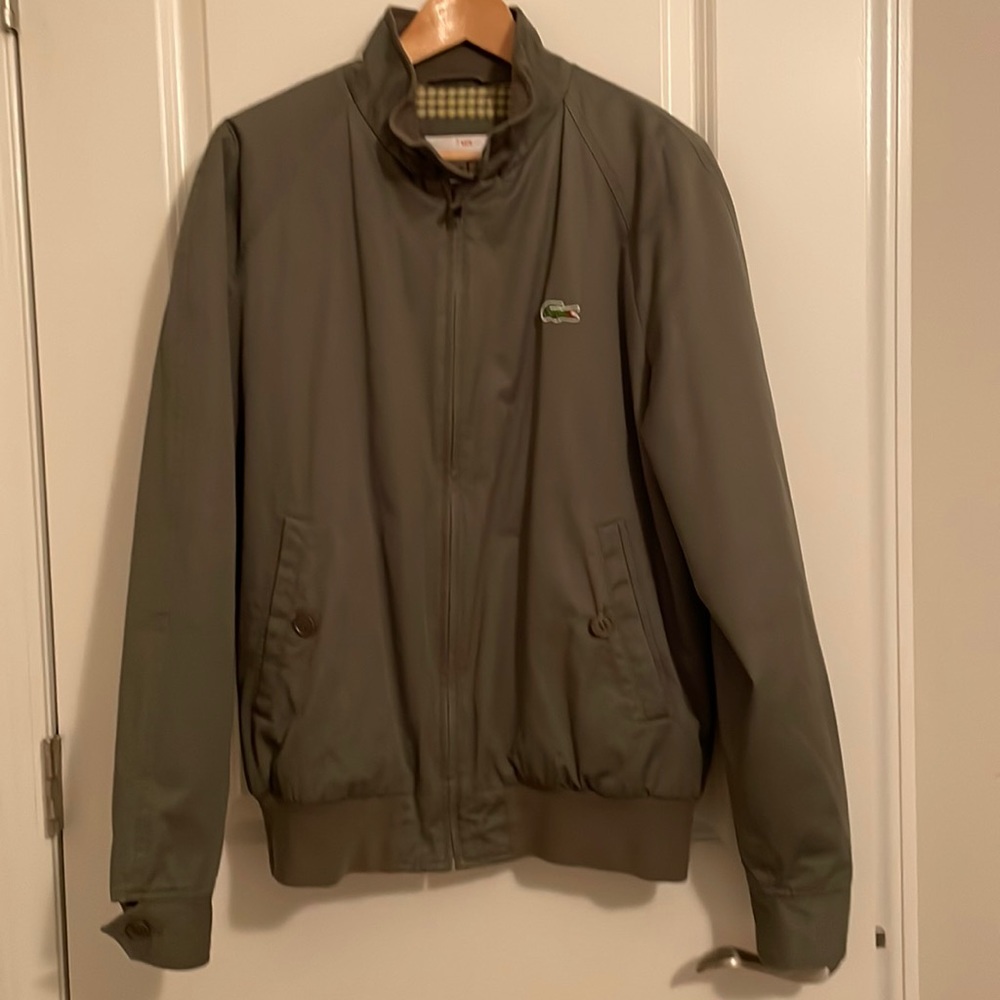 Lacoste Mens Bomber Jacket Medium